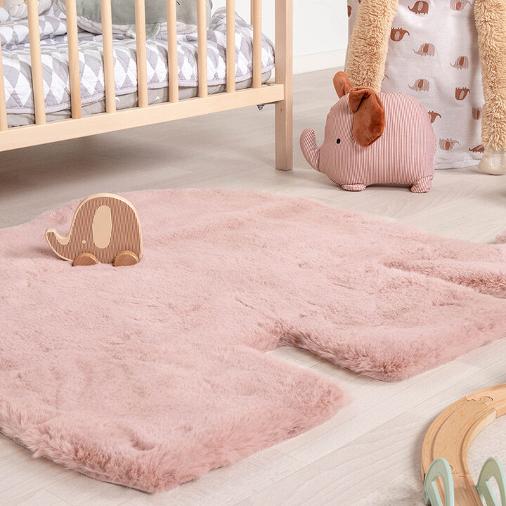 Barnmatta - Huggy Elephant Rosa - 3
