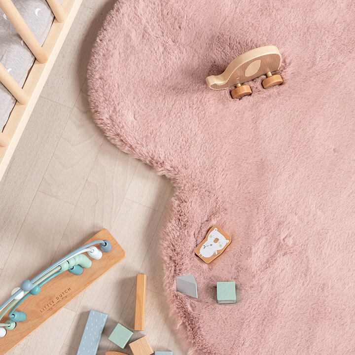 Barnmatta - Huggy Cloud Rosa - 2