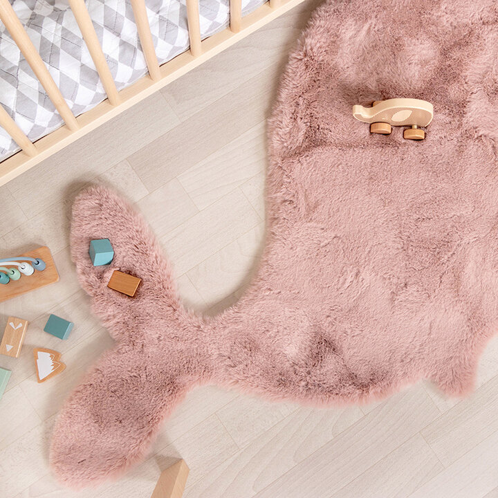 Barnmatta - Huggy Whale Rosa - 2