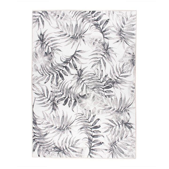 Botanisk Matta - Palmier Leaves Grå - 1