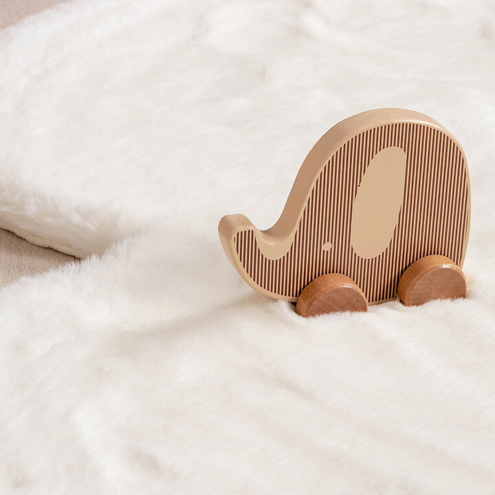 Barnmatta - Huggy Heart Vit - 4