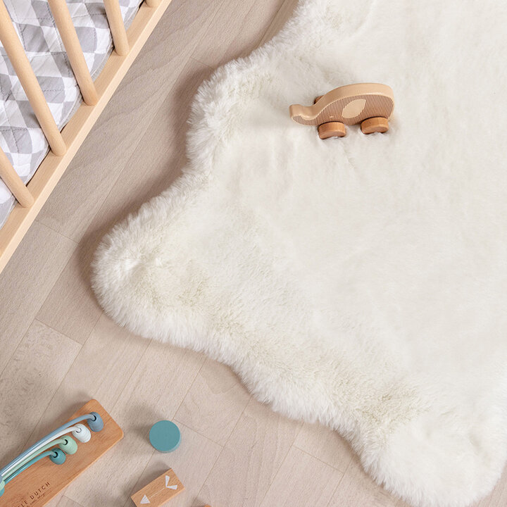 Barnmatta - Huggy Sheep Vit - 2