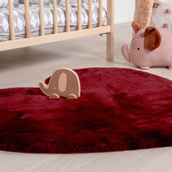 Barnmatta - Huggy Heart Röd - 3