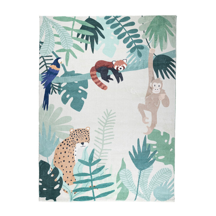 Barnmatta - Jungle Leopard Flerfärgad - 1