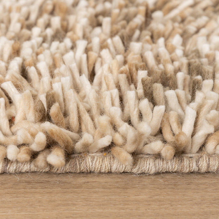 Ullmatta Med Hög Lugg - Elin Beige - 4