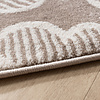 Barnrumsmatta - Bowie Flower Taupe - thumbnail 5