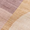 Abstrakt Utomhusmatta - Groovy Shapes Pastell - thumbnail 3