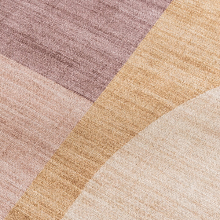Abstrakt Utomhusmatta - Groovy Shapes Pastell - 3