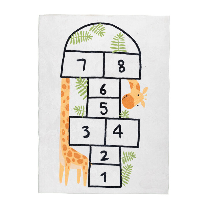 Lekmatta Till Barn - Ruby Giraffe Gräddvit - 1