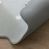 Rund Matta För Barnrum - Cloudy Dots Mintgrön - thumbnail 7