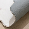 Rund Matta För Barnrum - Cloudy Dots Vit - thumbnail 6