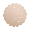 Rund Matta För Barnrum - Cloudy Dots Beige - thumbnail 1