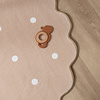 Rund Matta För Barnrum - Cloudy Dots Beige - thumbnail 5
