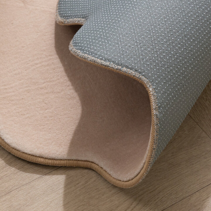 Rund Matta För Barnrum - Cloudy Dots Beige - 7