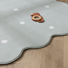 Barnrumsmatta - Cloudy Dots Mintgrön - thumbnail 5