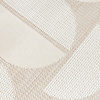 Utomhusmatta - Capri Circles Beige/Gräddvit - thumbnail 3