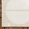 Utomhusmatta - Capri Circles Beige/Gräddvit - thumbnail 4