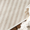 Utomhusmatta - Capri Lines Beige/Gräddvit - thumbnail 2