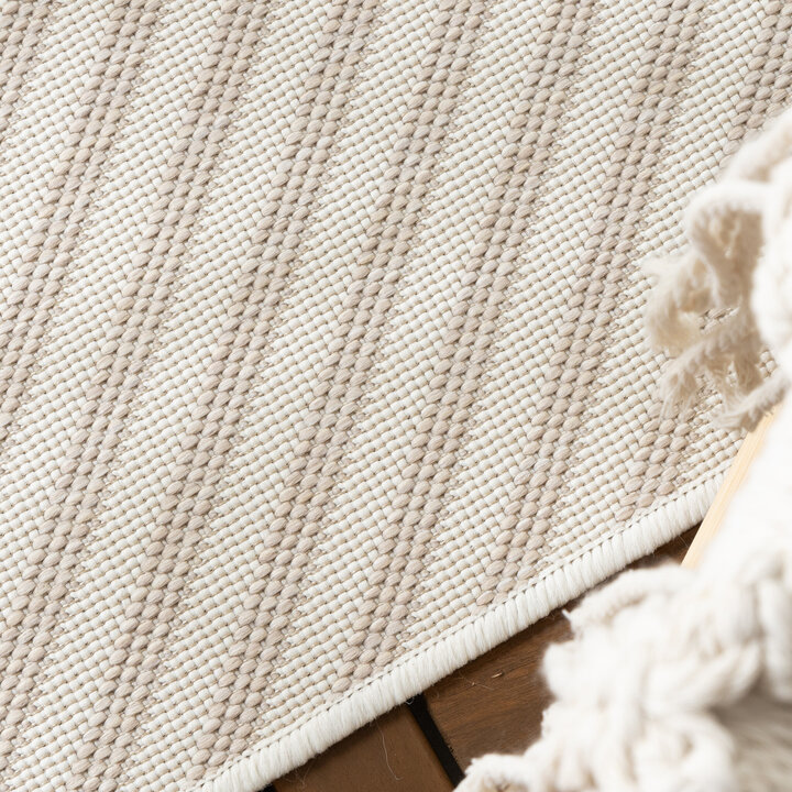 Utomhusmatta - Capri Lines Beige/Gräddvit - 2