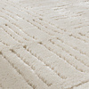 Skandinavisk Matta - Yune Lines Gräddvit - thumbnail 3