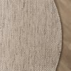 Rund Ullmatta - Bliss Beige/Melerad - thumbnail 5