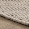 Rund Ullmatta - Bliss Beige/Melerad - thumbnail 6