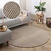 Rund Ullmatta - Bliss Beige/Brun - thumbnail