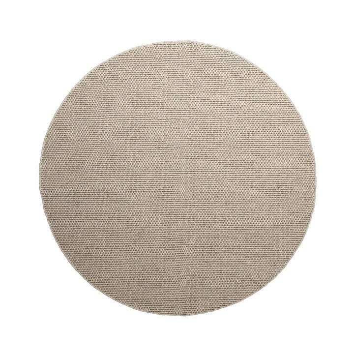 Rund Ullmatta - Bliss Beige/Brun - 1