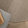 Rund Ullmatta - Bliss Beige/Brun - thumbnail 3