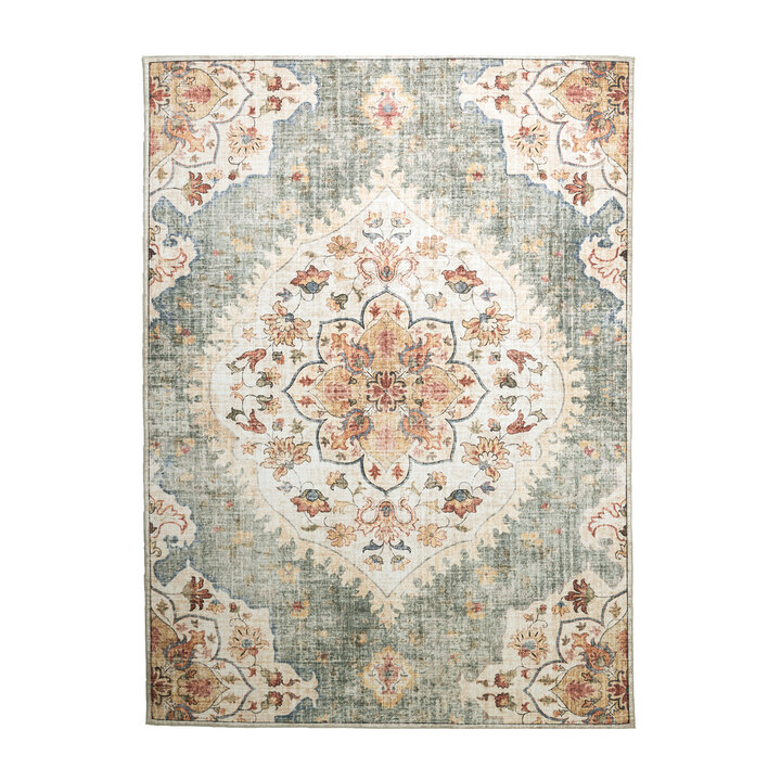 Vintage Utomhusmatta - Santo Mandala Olivgrön - 1