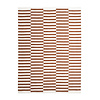 Randig Modern Matta - Dazzle Blocks Brun/Vit - thumbnail 1