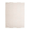 Randig Modern Matta - Dazzle Blocks Beige/Vit - thumbnail 1
