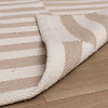 Randig Modern Matta - Dazzle Blocks Beige/Vit - thumbnail 7