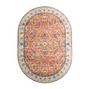 Oval Utomhusmatta Vintage - Santo Flora Terrakotta - thumbnail 1