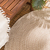 Rund Utomhusmatta I Jute - Bali Brun - thumbnail 3