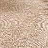 Rund Utomhusmatta I Jute - Bali Brun - thumbnail 4