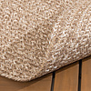 Rund Utomhusmatta I Jute - Bali Brun - thumbnail 7