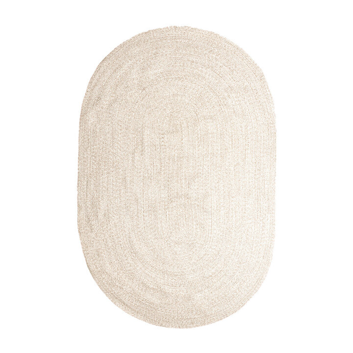 Oval Utomhusmatta - Bali Beige - 1