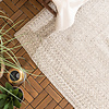 Utomhusmatta I Jute - Bali Vit - thumbnail 3