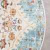 Rund Vintage Utomhusmatta - Santo Mandala Ljusblå - thumbnail 5