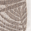 Rund Utomhusmatta - Tiga Edge Taupe - thumbnail 4