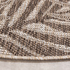 Rund Utomhusmatta - Tiga Edge Taupe - thumbnail 5