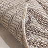 Rund Utomhusmatta - Tiga Edge Taupe - thumbnail 6