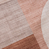 Abstrakt Utomhusmatta - Groovy Shapes Gräddvit/Terrakotta - thumbnail 3