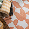 Abstrakt Utomhusmatta - Groovy Tiles Terrakotta - thumbnail 2