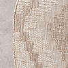 Rund Utomhusmatta I Jute - Atlas Diamond Brun/Gräddvit - thumbnail 4