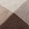 Abstrakt Matta I Ull - Clarice Brun/Beige - thumbnail 3