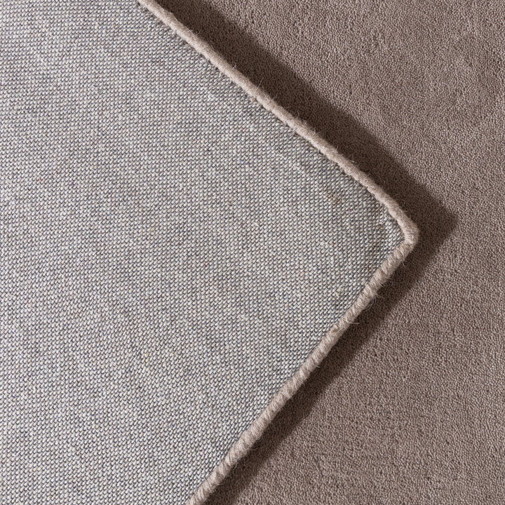 Abstrakt Matta I Ull - Clarice Brun/Beige - 6