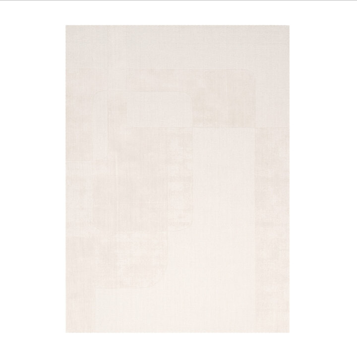 Ullmatta - Giselle Abstract Vit - 1