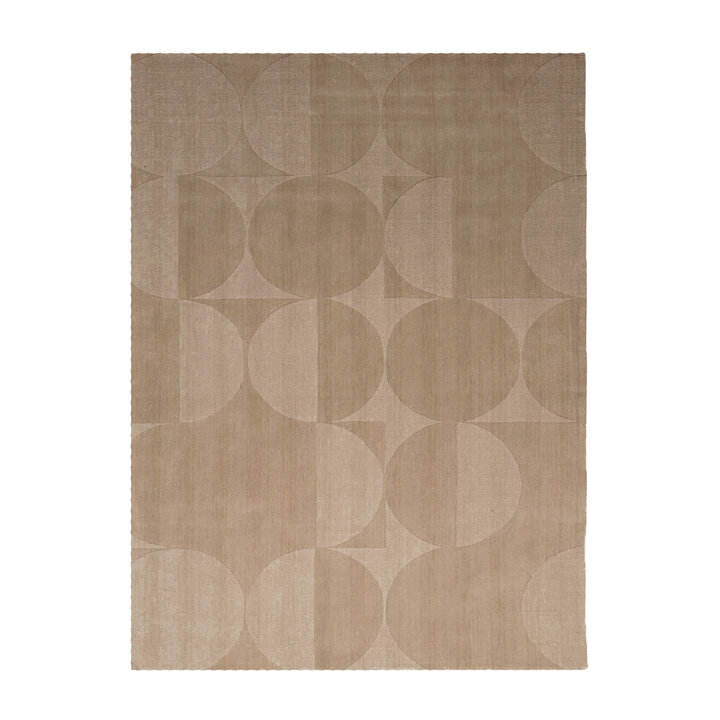 Ullmatta - Giselle Circles Beige - 1